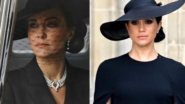 De ce Kate Middleton și Meghan Markle au purtat perle la funeraliile Reginei. Semnificația specială