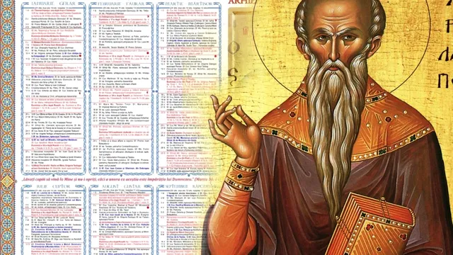 Calendar ortodox noiembrie 2022. Câte sărbători sunt cu cruce roșie