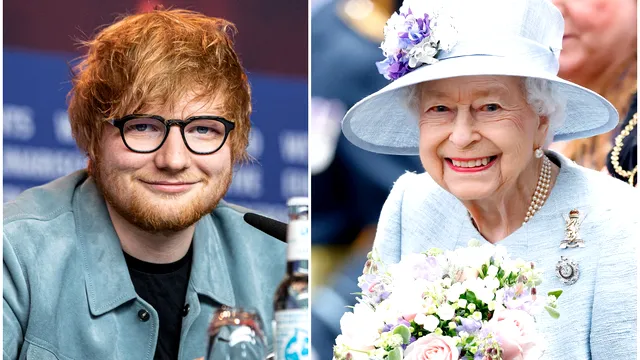 De ce apare Regina Elisabeta zâmbind în celebra fotografie cu Ed Sheeran. Artistul a dezvăluit în sfârșit motivul