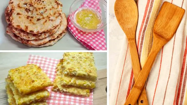 Pătrățele de porumb cu cașcaval și Turte cu brânză telemea la tigaie. Două gustări numai bune de luat la pachet