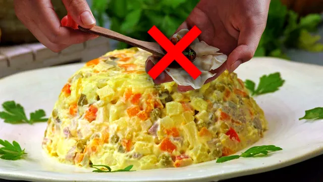 Ce să nu pui niciodată în salata de boeuf. Îi strică tot gustul