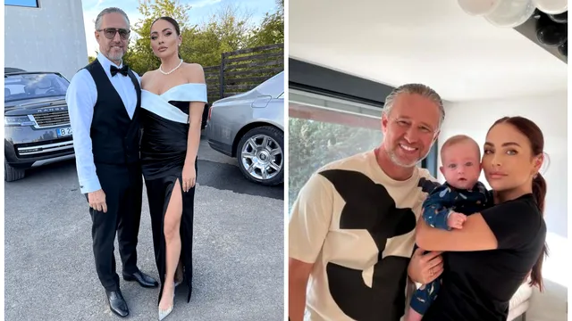 Laurențiu Reghecampf și Corina Caciuc, fotografie de familie alături de fiul lor. Fanii au reacționat imediat: „Laurențiu, tu ai întinerit! Soția ta este superbă”