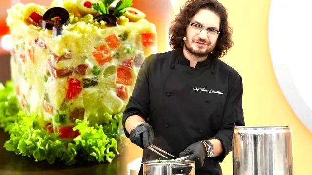 Ce să faci cu legumele înainte de a le pune în salata de boeuf. Secretul dezvăluit de chef Florin Dumitrescu