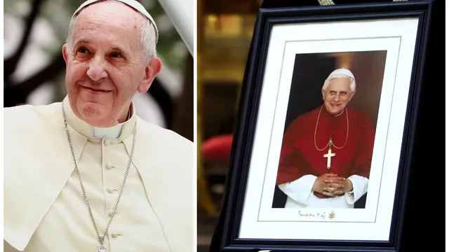 Moment istoric la Vatican. Primul papă care îngroapă un alt papă