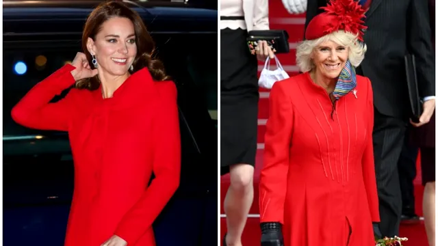 De ce regina Camilla și Kate Middleton poartă roșu la evenimentele regale. Un expert regal a explicat ce mesaj special transmit