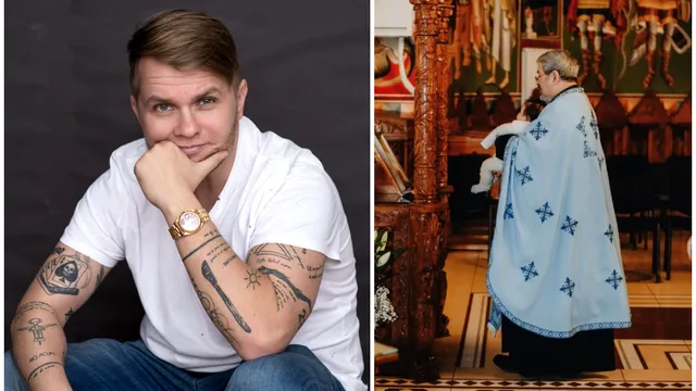 Locul unde și-a botezat Codin Maticiuc fetița. Biserica aleasă pentru ceremonia fiicei mai mici are o poveste specială