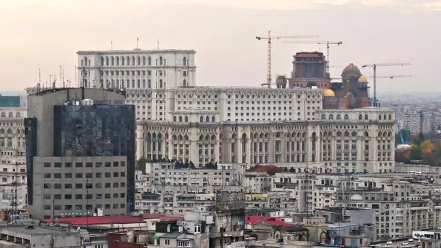 Cea mai sigură clădire din București în caz de cutremur major. Este proiectată să reziste la seisme de peste 9 grade