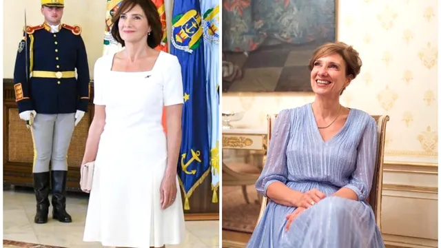 Ce rochie a purtat Carmen Iohannis, în Japonia, la întâlnirea cu Împăratul Naruhito şi Împărăteasa Masako. Accesoriul inedit care a atras atenția tuturor