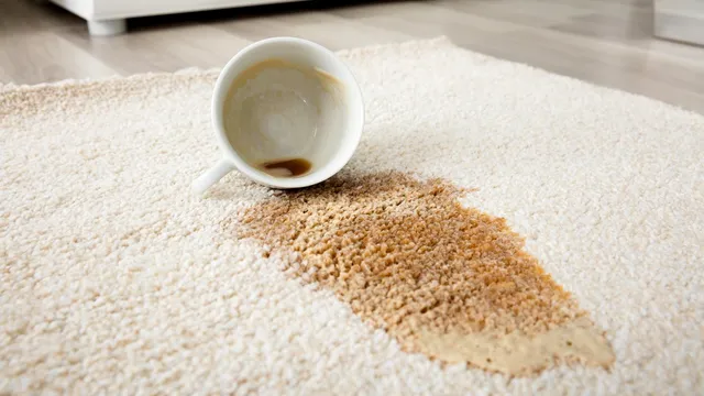Cum să cureți petele de cafea de pe covor, haine sau perete. Trucul genial pe care trebuie să-l știi