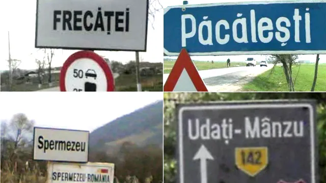 Cele mai amuzante nume de localități din România. Unde se află satele și comunele cu denumiri bizare