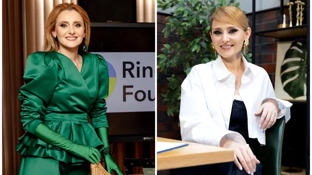 Ipostaza în care a fost surprinsă Alina Sorescu, în timp ce fetițele sunt la tatăl lor, Alexandru Ciucu. Artista demonstrează că este o femeie puternică