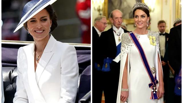 Kate Middleton, apariție ravisantă. Soția prințului William a strălucit cu această ținută spectaculoasă, accesoriul care a atras toate privirile
