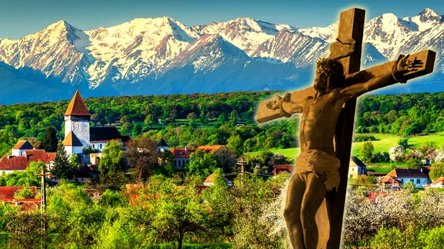 Locul din România unde se află o bucată din crucea pe care a fost răstignit Iisus Hristos. Puțină lume știe asta