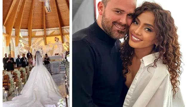 Bella Santiago, o mireasă fabuloasă. Cum și-a făcut intrarea în biserică. Invitații au izbucnit în lacrimi