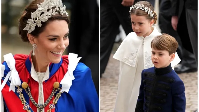 Ce i-a șoptit Kate Middleton la ureche prințului Louis pentru a-l cuminți în public. Mesajul surprinzător