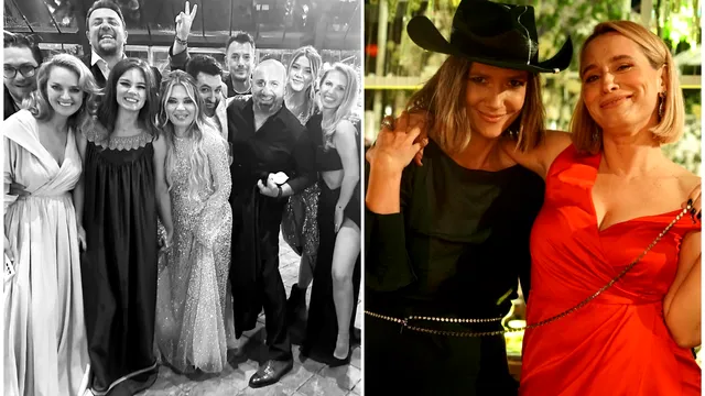 Cea mai extravagantă apariție de la nunta lui Smiley și a Ginei! Adela Popescu, în rochie transparentă. Ce au purtat Andreea Esca, Adelina Pestrițu și Delia