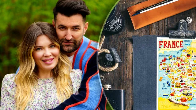 Surpriză uriașă pentru Smiley și Gina Pistol în luna de miere. Cu cine s-au întâlnit în Franța. Nu le-a venit să creadă
