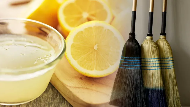 A turnat zeamă de lămâie pe mătura din casă, iar efectul a uimit-o total. Trucul genial care-ți face viața mai ușoară