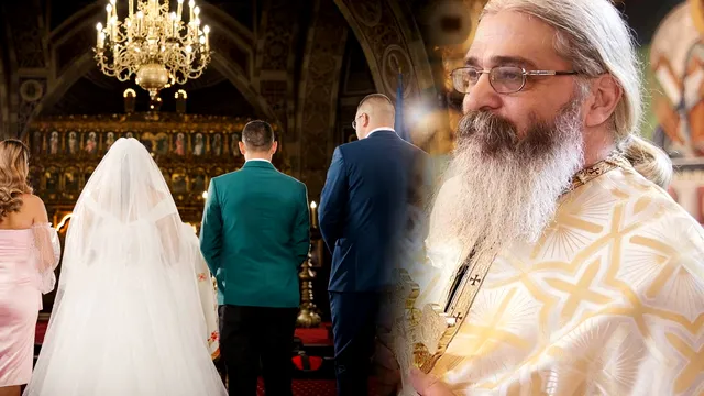 Câți bani cere părintele Calistrat pentru o nuntă. Puțini români își permit să o astfel de sumă