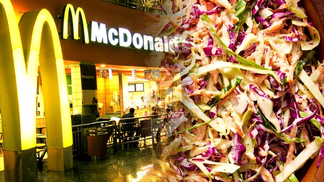 Ce conține de fapt salată Coleslaw de la McDonald's. Nu mulți știu asta