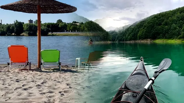 Locurile superbe de lângă București unde poți face plajă ca pe litoral. Prețurile sunt incredibil de mici