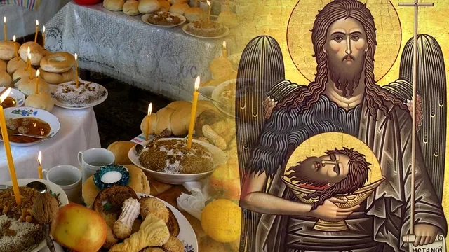 Ce se dă de pomană de Tăierea Capului Sfântului Ioan Botezătorul 2023. Alimentele care nu trebuie să lipsească din pachetele pe care le împarți