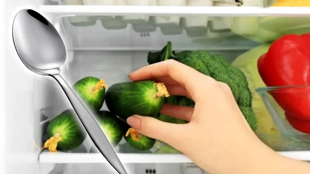De ce gospodinele iscusite pun o lingură lângă castraveţii din frigider. Efectul e fabulos și neașteptat