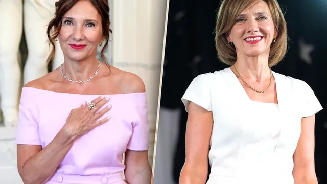 Cum a apărut îmbrăcată Carmen Iohannis, în prima zi de școală. Soția președintelui a atras toate privirile cu această rochie FOTO