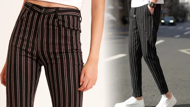 Cum să porți cu stil pantalonii în dungi. Modele care nu se vor demoda niciodată