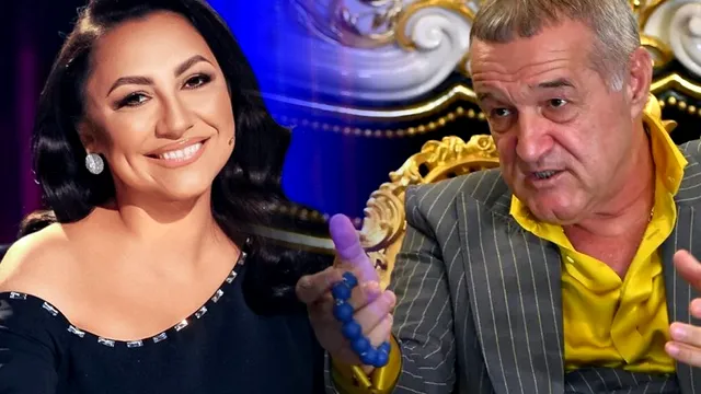Ce a pățit Andra la întâlnirea cu Gigi Becali. Artista a plecat cu dintele spart