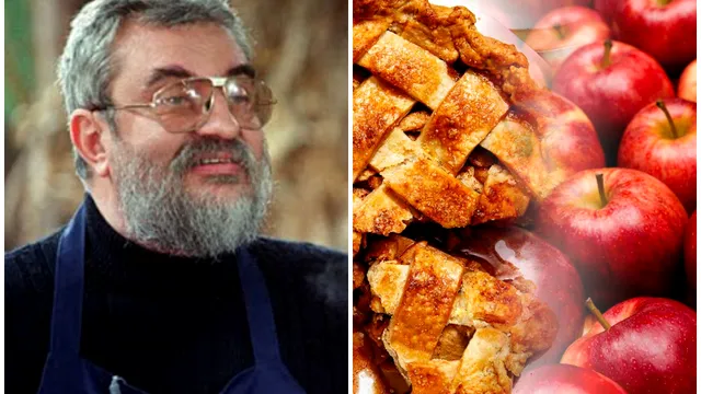 Secretul pentru o plăcintă cu mere delicioasă. Din ce se face aluatul și ce să presari peste el înainte de a pune umplutura. Rețeta lui Radu Anton Roman