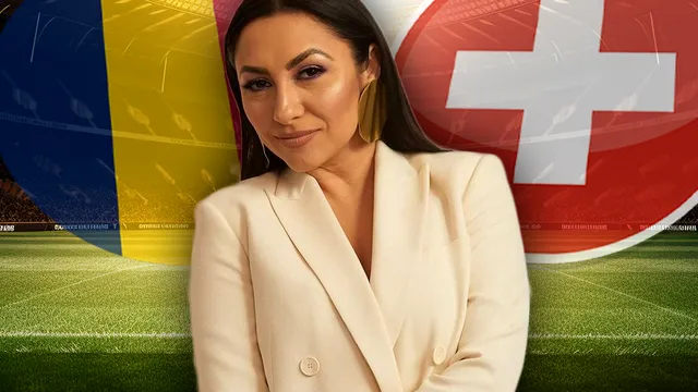 Cum a apărut Andra pe stadion, înainte de meciul România-Elveția. Artista va cânta imnul național, fanii sunt în extaz: “Felicitări și succes!”