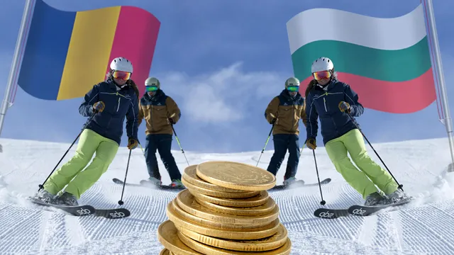 Cât costă să schiezi în România vs. Bulgaria, la final de 2023. Prețurile s-au majorat față de anul trecut