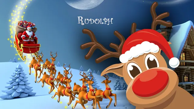 Cum îi cheamă pe renii lui Moș Crăciun. Cel mai cunoscut e Rudolph, dar pe ceilalți?