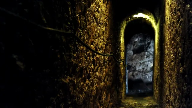 Locul din România unde se află tunelul secret al Reginei Maria. E imens, pare desprins din filme