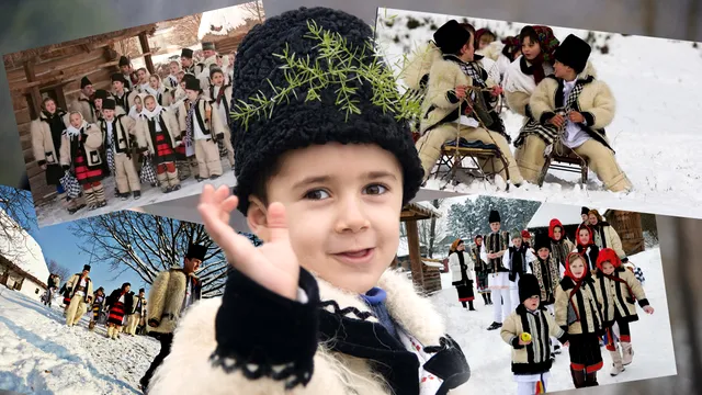 Tradiții de Crăciun în Maramureș. Ce sunt Viflaimul sau Jocul Moșilor