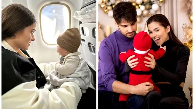 Ipostază emoționantă cu Theo Rose, s-a filmat când îi cântă copilului ei. Cum a reacționat Sasha: “Hai, mami”