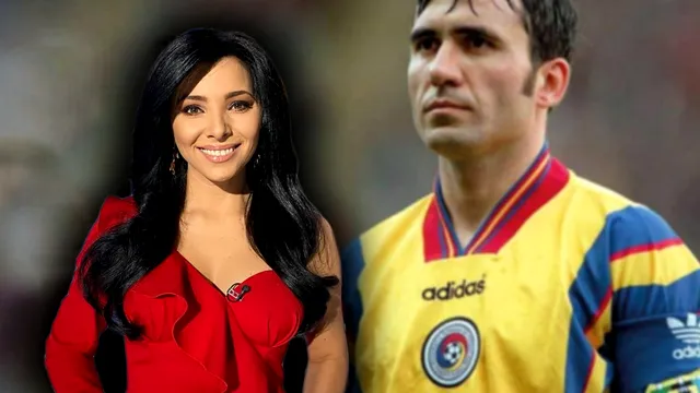 Corina Caragea, mesaj special în ziua în care Gheorghe Hagi împlinește 59 de ani. Cum s-au fotografiat cei doi, vedeta a strălucit
