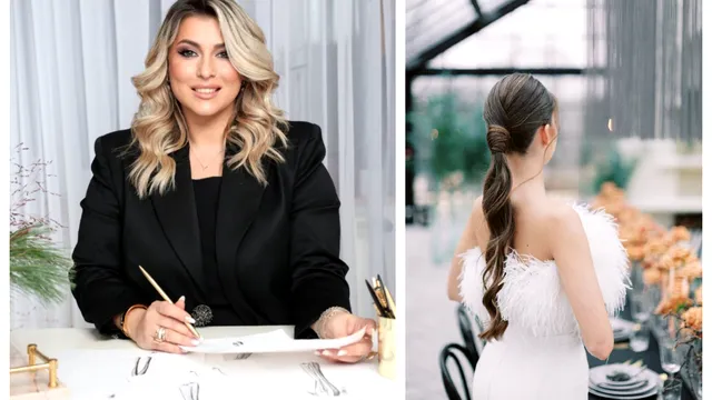 Designerul Andreea Mărcuța, despre trendurile anului 2024 pentru rochia de mireasă. Albul clasic nu se mai poartă de mulți ani VIDEO EXCLUSIV