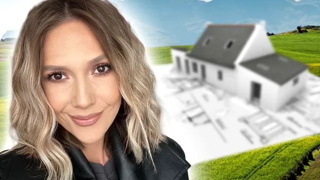 Adela Popescu a postat primele imagini cu casa de la Șușani. Cum arată vila de lux pe care ea și Radu Vâlcan și-o construiesc la țară FOTO