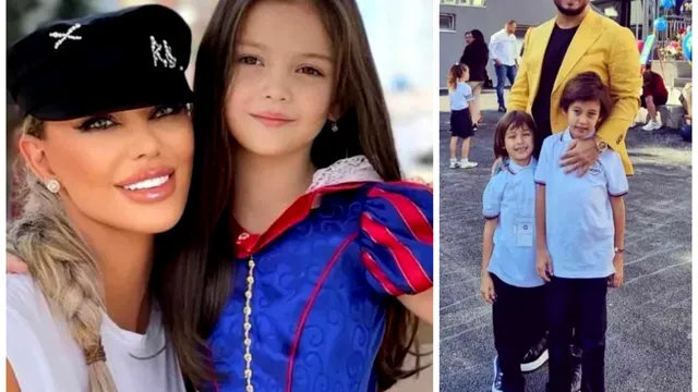 Bianca Drăgușanu și Gabi Bădălău au făcut următorul pas în relația lor. Cum au apărut alături de copii în Dubai, imagini de colecție