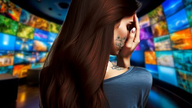 Cum arată prima prezentatoare TV din lume cu tatuaj facial. Reacția jurnalistei, după ce a fost umilită de către telespectatori