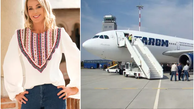 Numele Nadiei Comăneci, gravat pe un avion TAROM. Mesajul plin de emoție al gimnastei: “Istoria se scrie mai departe”