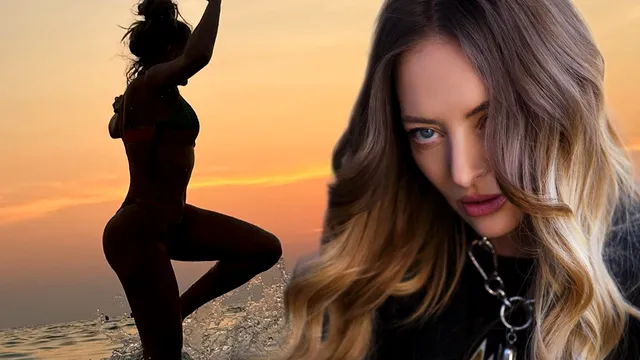 Singurele imagini cu Delia în care apare topless. Acum se îmbracă doar cu haine largi, dar înainte poza în ipostaze provocatoare