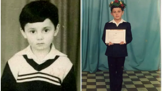 Îl recunoști? Băiețelul din fotografie e acum unul dintre cei mai de succes prezentatori TV. E căsătorit cu o artistă celebră