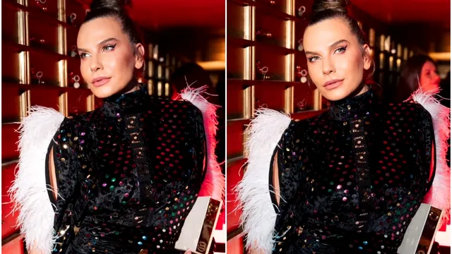 Anna Lesko, irezistibilă la 45 de ani. A îmbrăcat o rochie cu o crăpătură adâncă şi a lăsat la vedere mult prea mult FOTO