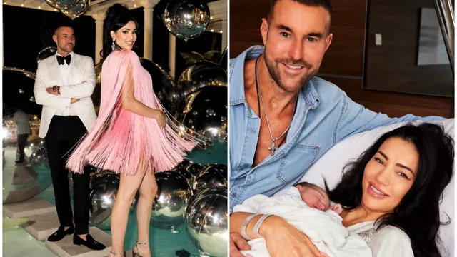Numele inedit ales de Philipp Plein și Andreea Sasu pentru băiețelul lor. Primele imagini cu bebelușul FOTO