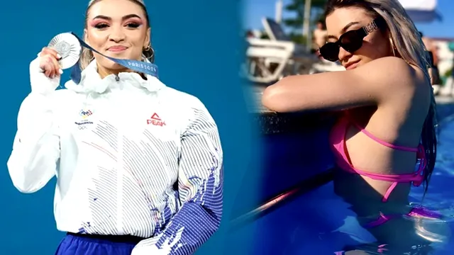 Cine este Mihaela Valentina Cambei. Iată cum arată halterofila olimpică atunci când nu este în sală