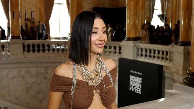Nicole Cherry, prezentă la Mercedes-Benz Bucharest Fashion Week 2024. Ce brand ucrainean i-a atras atenția