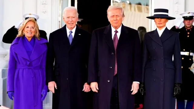 Stil de primă doamnă. Melania Trump și Jill Biden, apariții total diferite pe covorul roșu de la Casa Albă